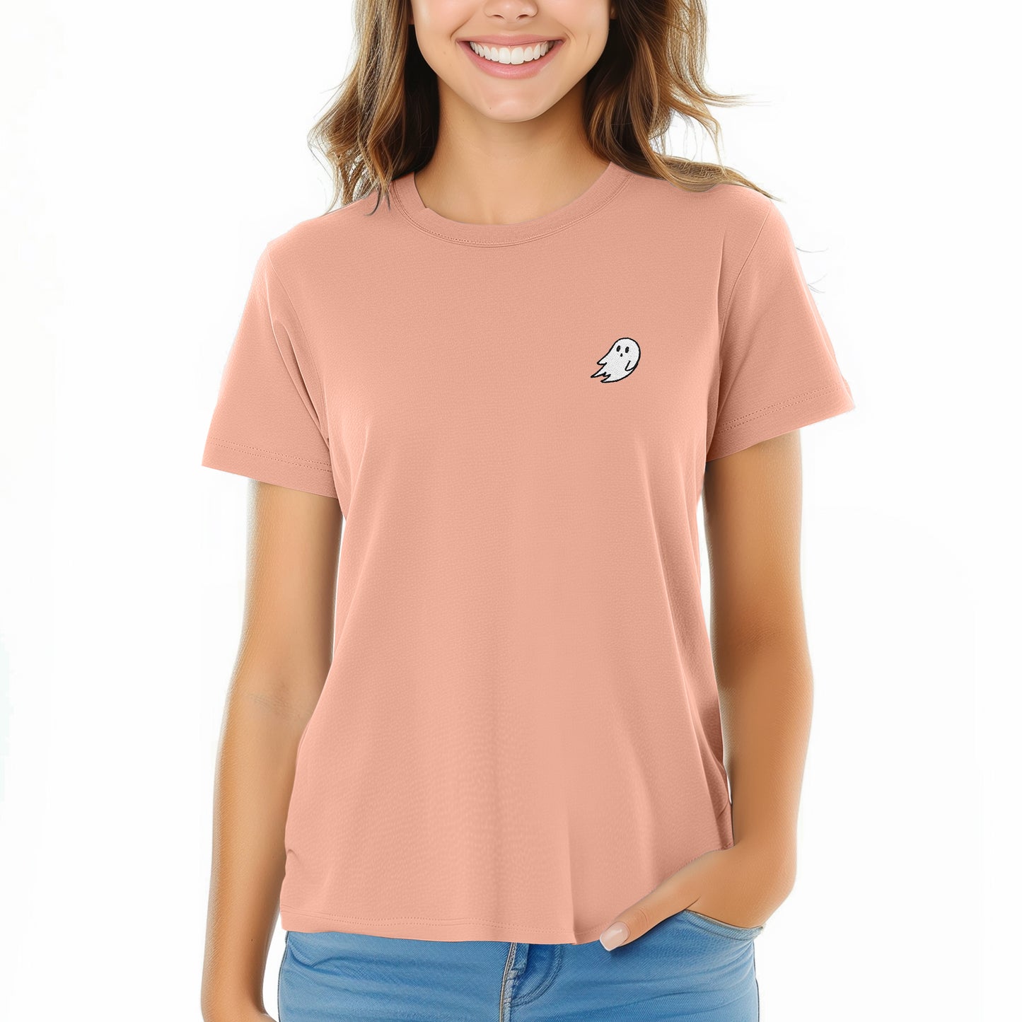 Dalix Ghost Womens Relaxed Tee
