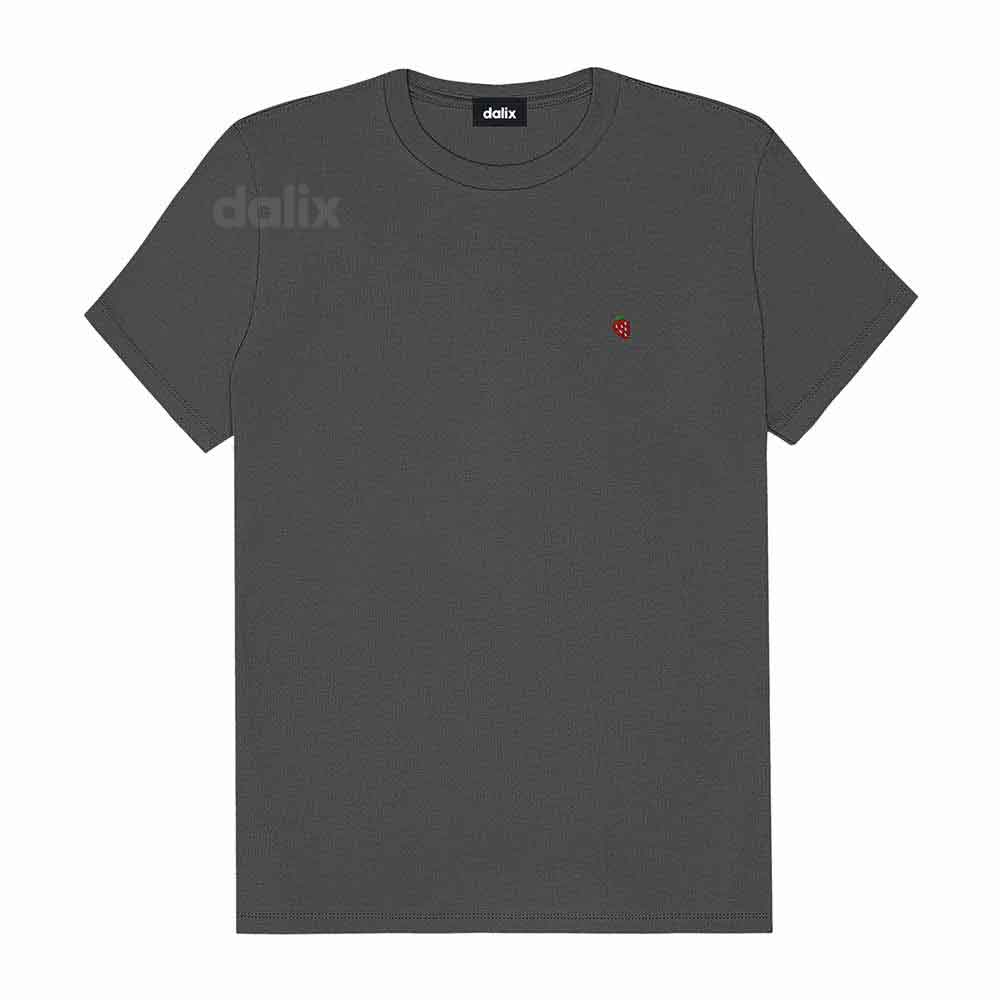 Dalix Womens Lil Strawberry Jersey Tee