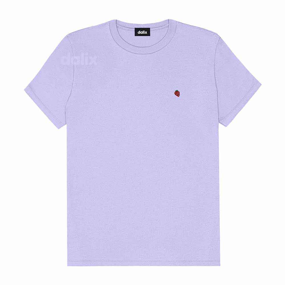 Dalix Womens Lil Strawberry Jersey Tee