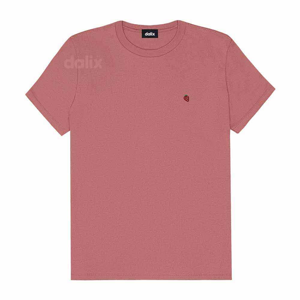Dalix Womens Lil Strawberry Jersey Tee