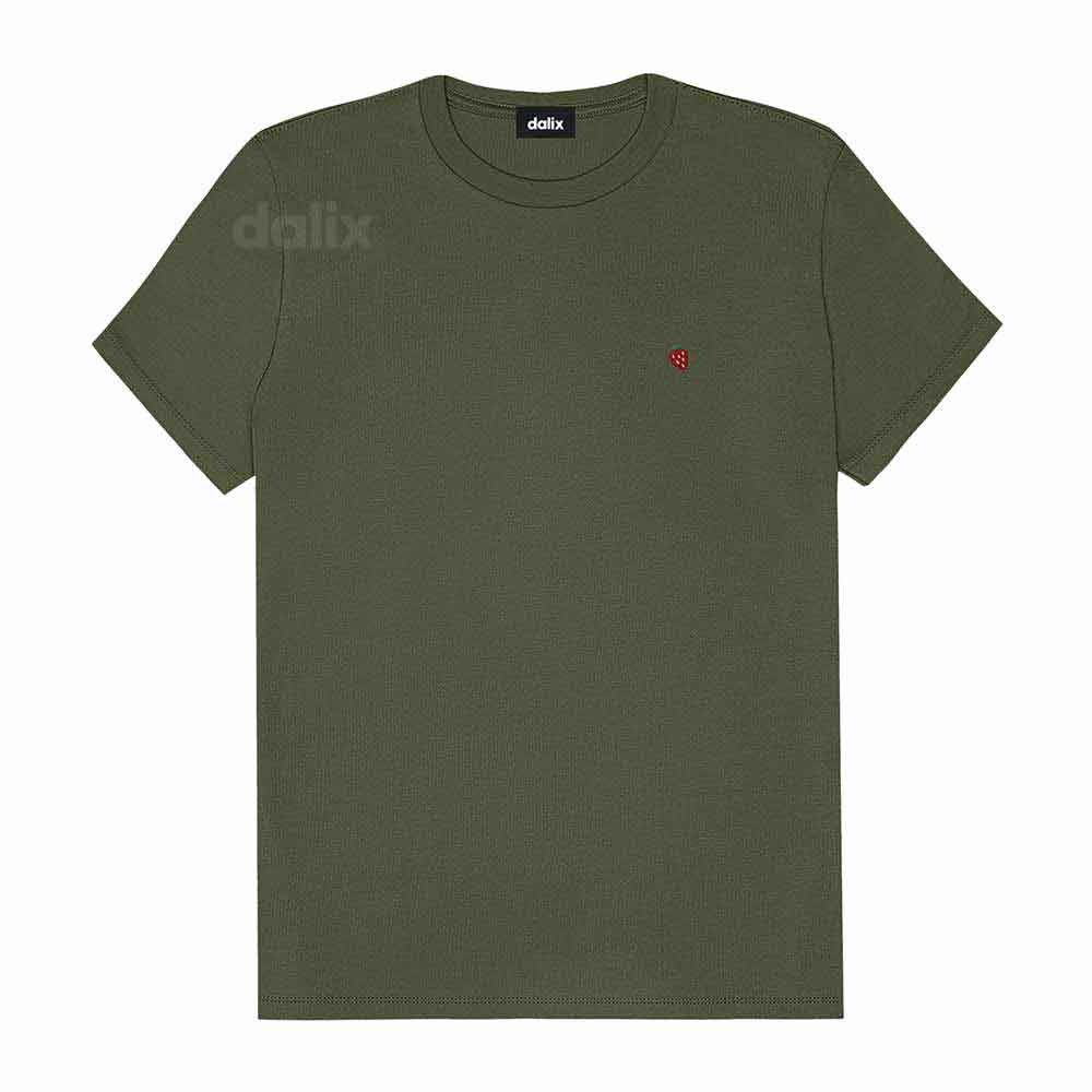 Dalix Womens Lil Strawberry Jersey Tee