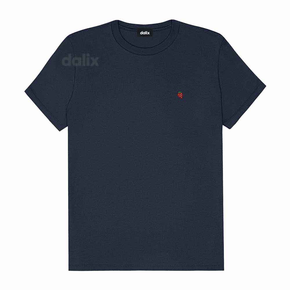 Dalix Womens Lil Strawberry Jersey Tee