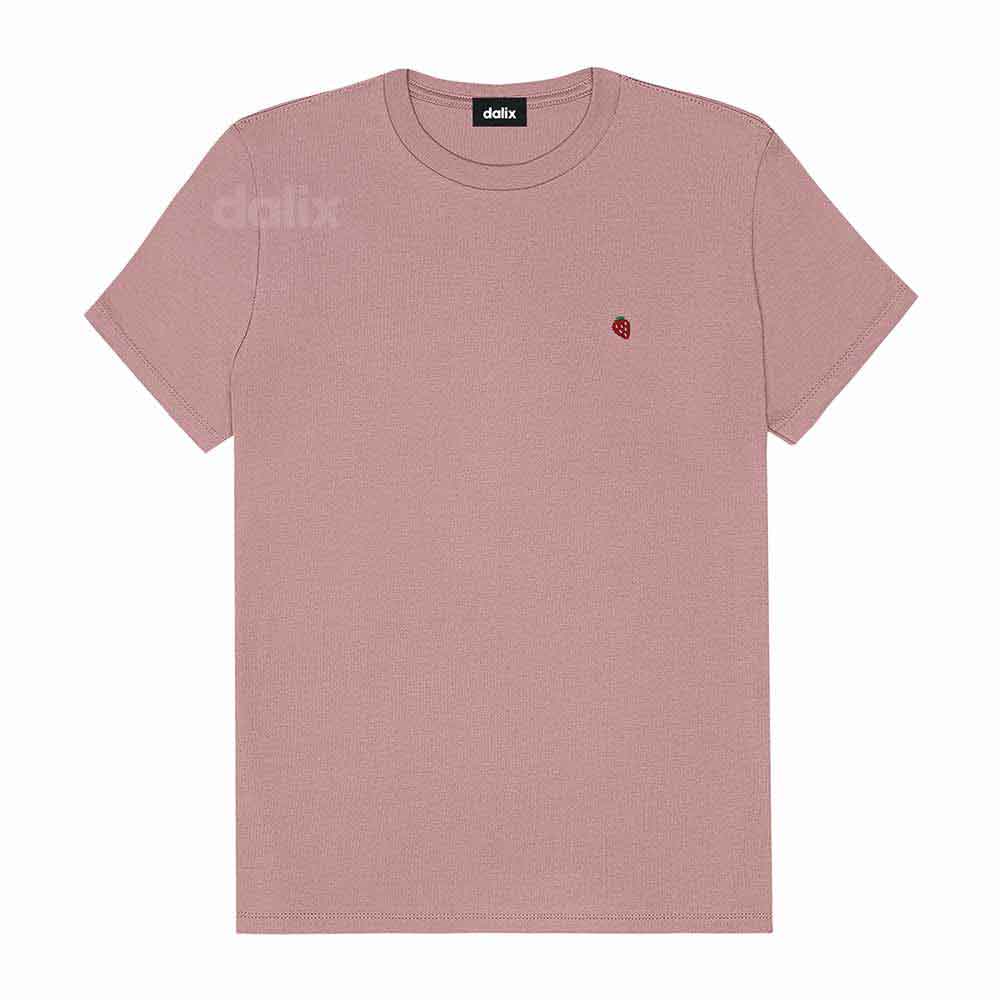 Dalix Womens Lil Strawberry Jersey Tee