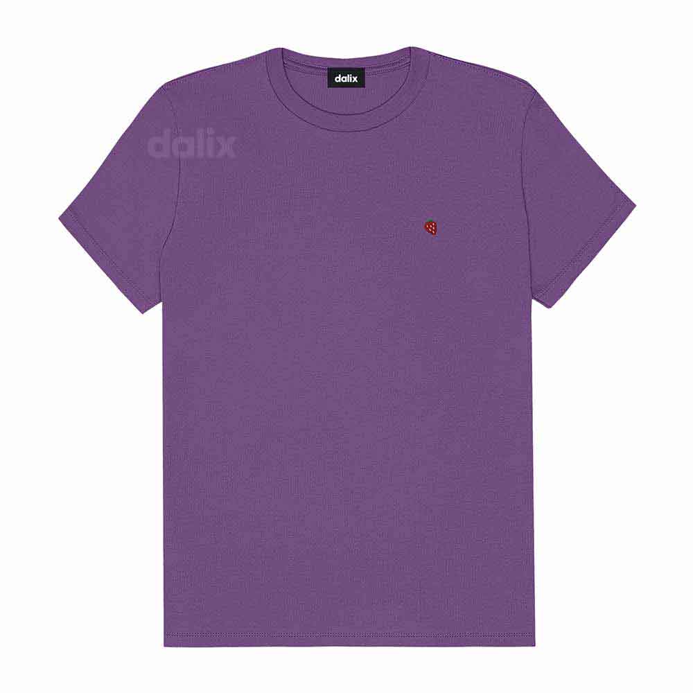 Dalix Womens Lil Strawberry Jersey Tee