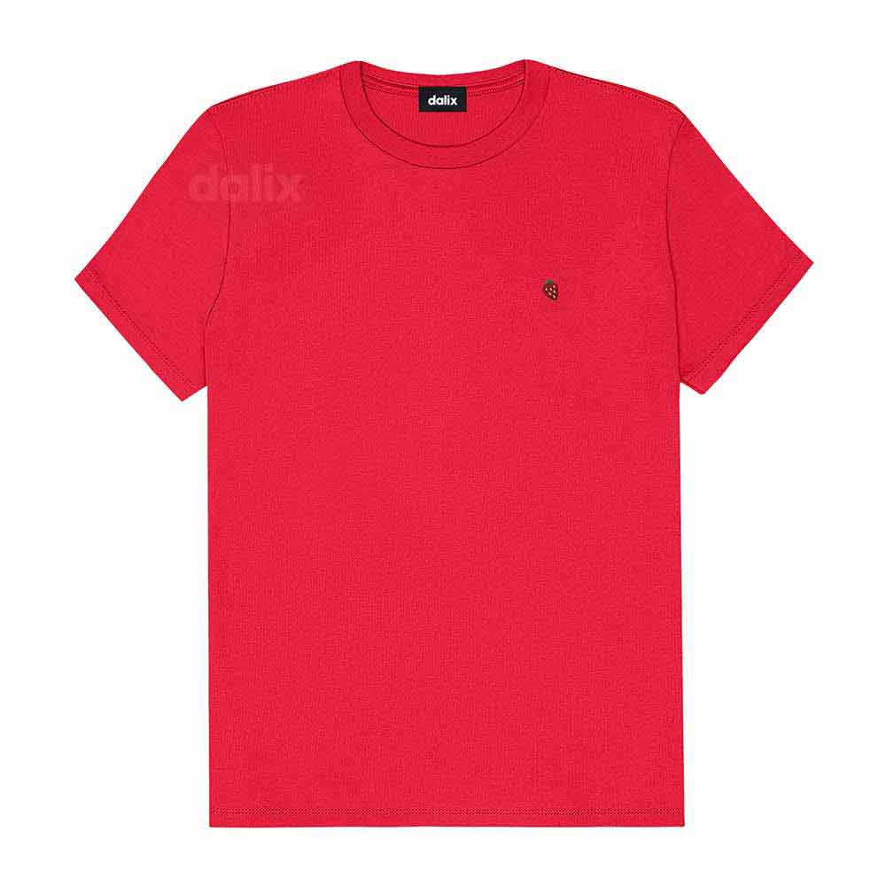 Dalix Womens Lil Strawberry Jersey Tee