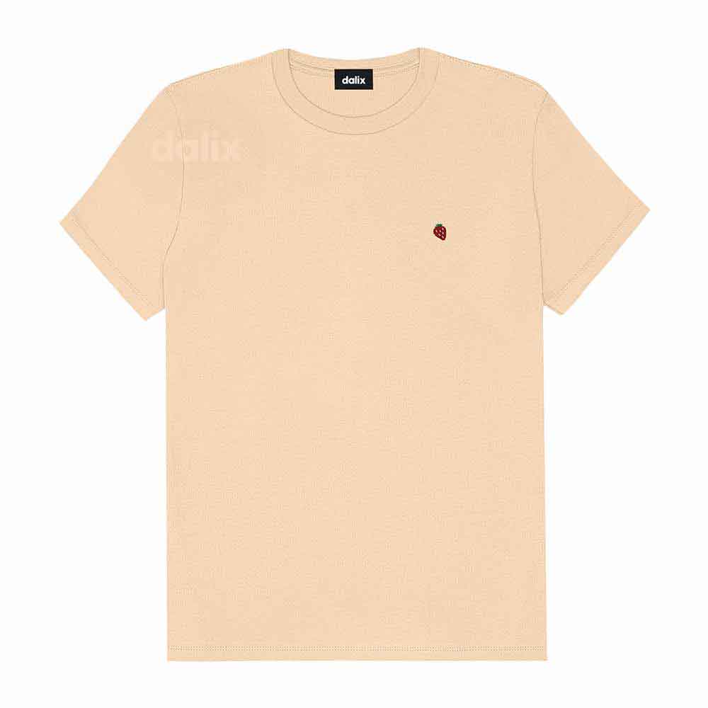 Dalix Womens Lil Strawberry Jersey Tee