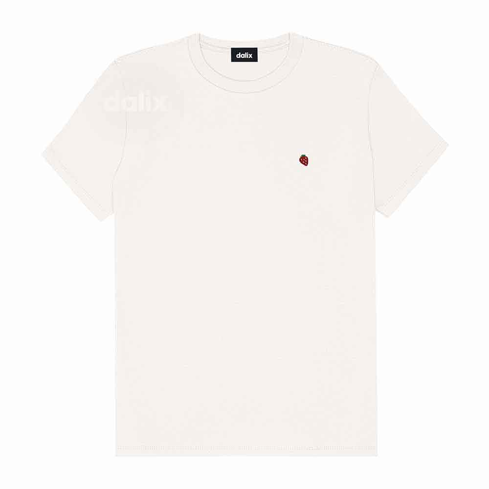 Dalix Womens Lil Strawberry Jersey Tee