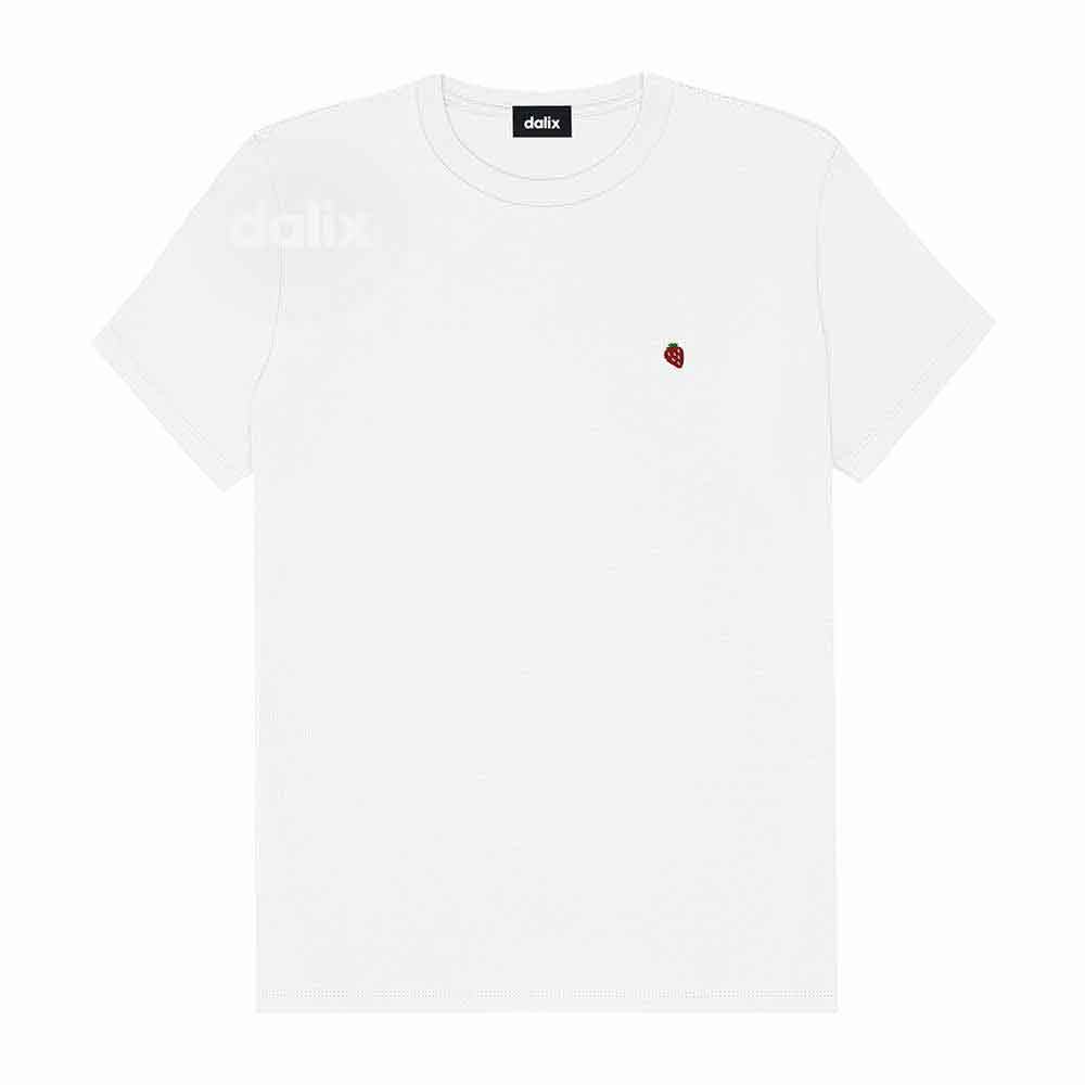 Dalix Womens Lil Strawberry Jersey Tee