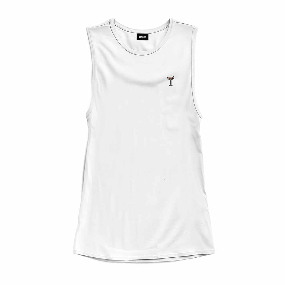 Dalix Womens Coffee Martini Muscle Tank