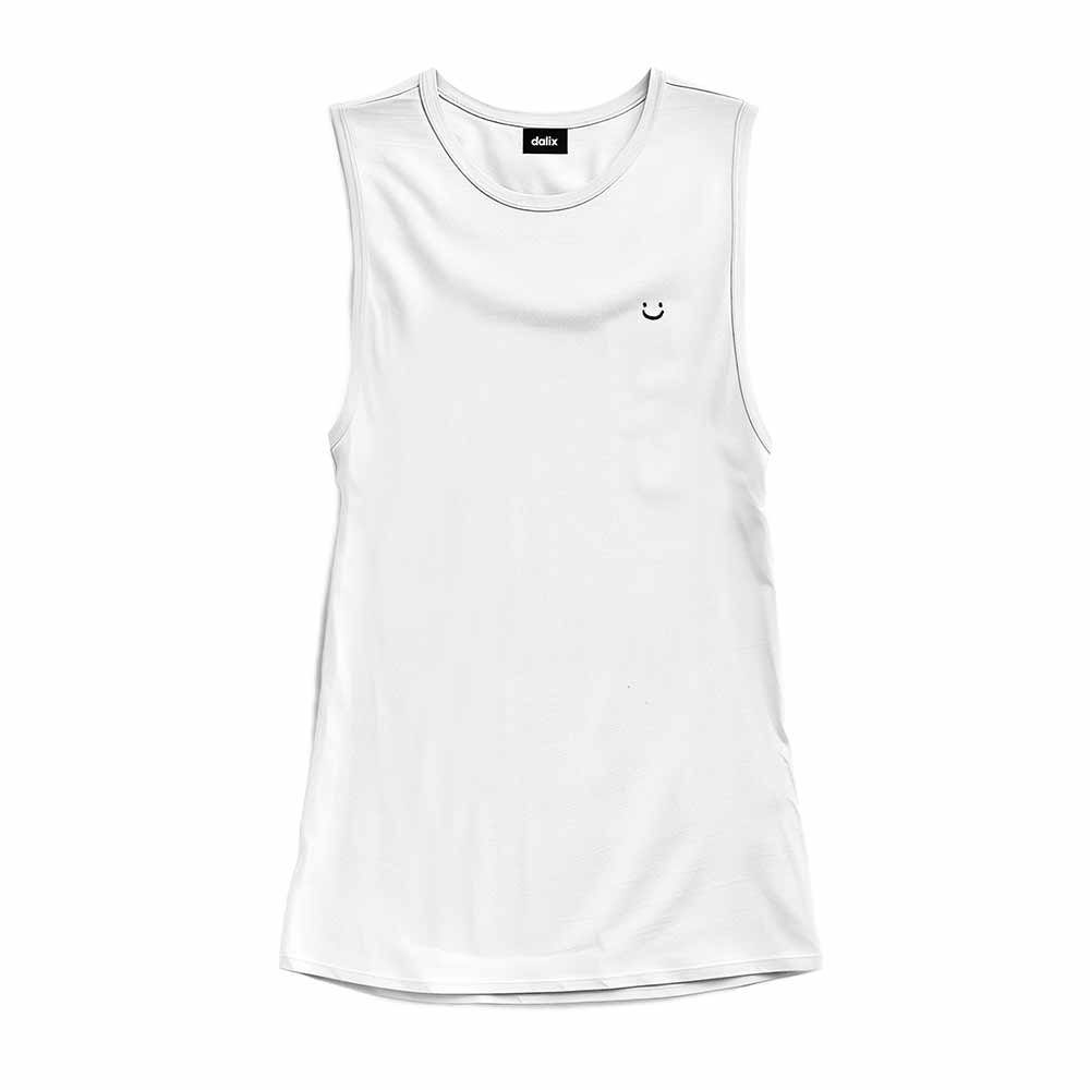 Dalix Womens Lil Smile Muscle Tank