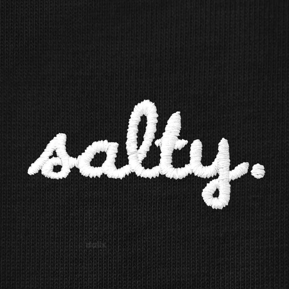 Dalix Salty Embroidered Muscle Tank Cotton Soft Outdoor Summer Womens in Black 2XL XX-Large