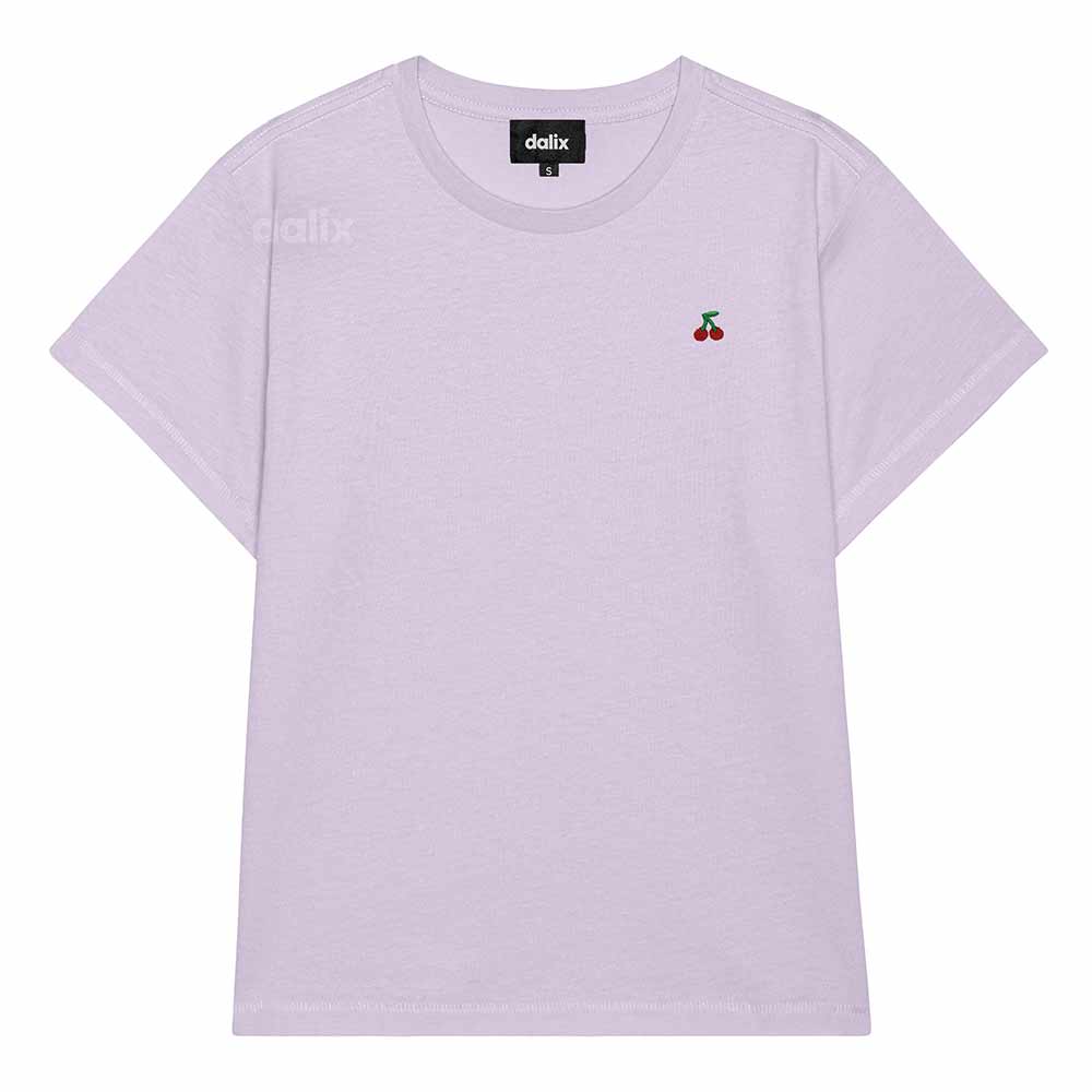 Dalix Womens Lil Cherry Lightweight High Waisted Tee