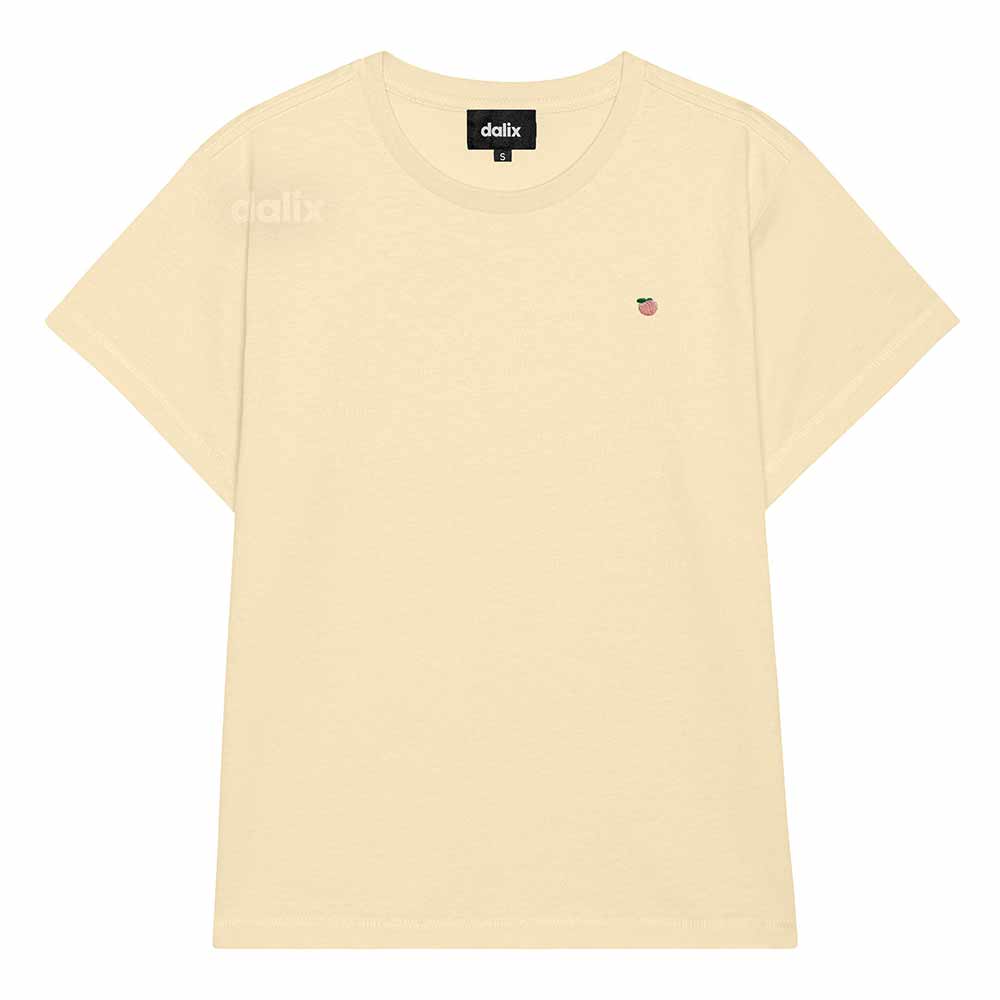 Dalix Womens Lil Peach Lightweight High Waisted Tee
