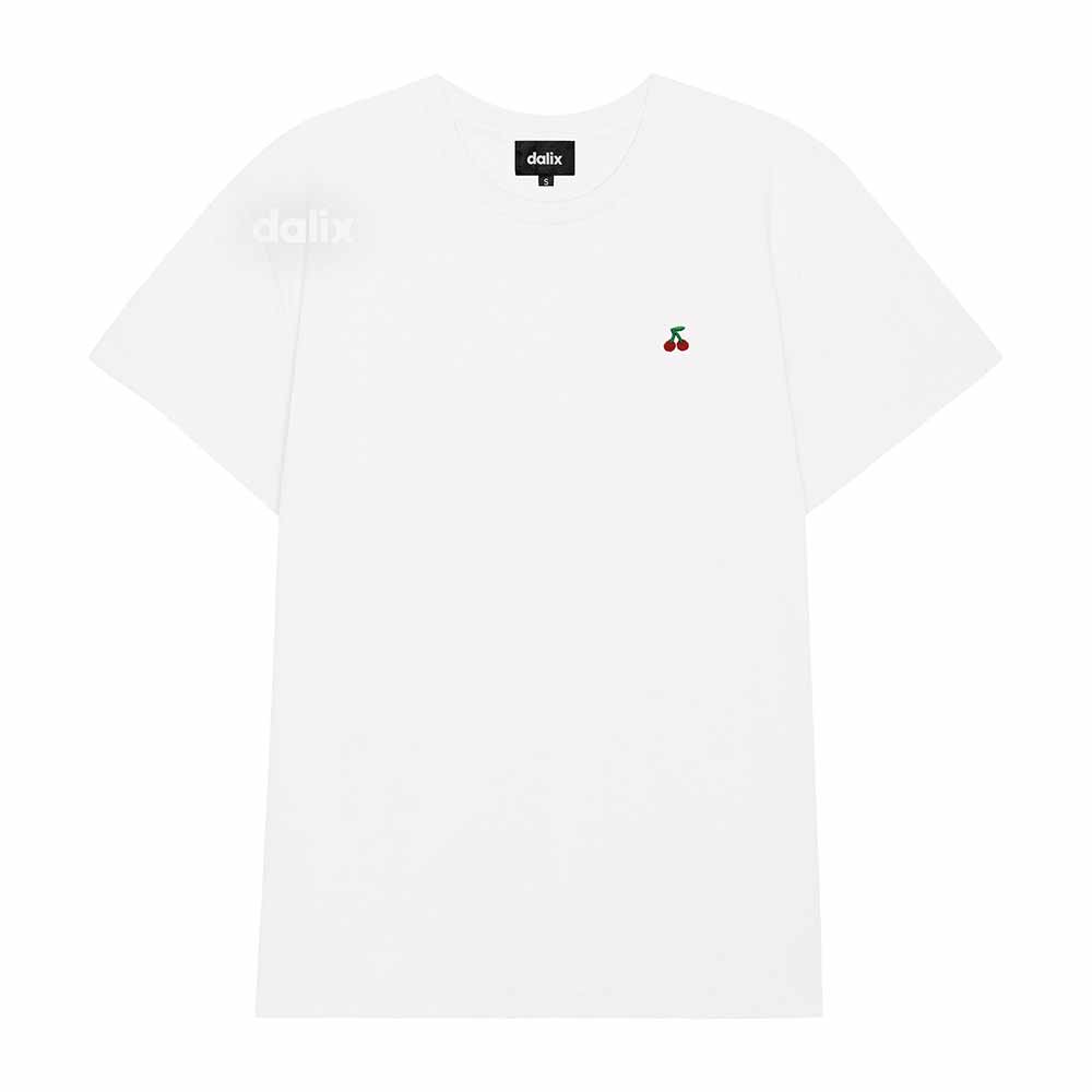 Dalix Womens Lil Cherry Lightweight Everyday Tee