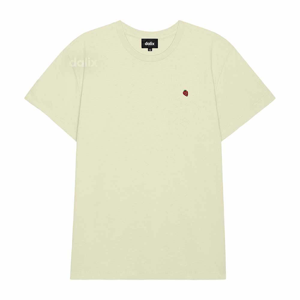 Dalix Womens Lil Strawberry Lightweight Everyday Tee