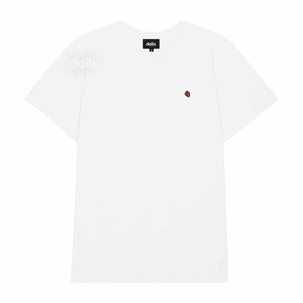 Dalix Womens Lil Strawberry Lightweight Everyday Tee