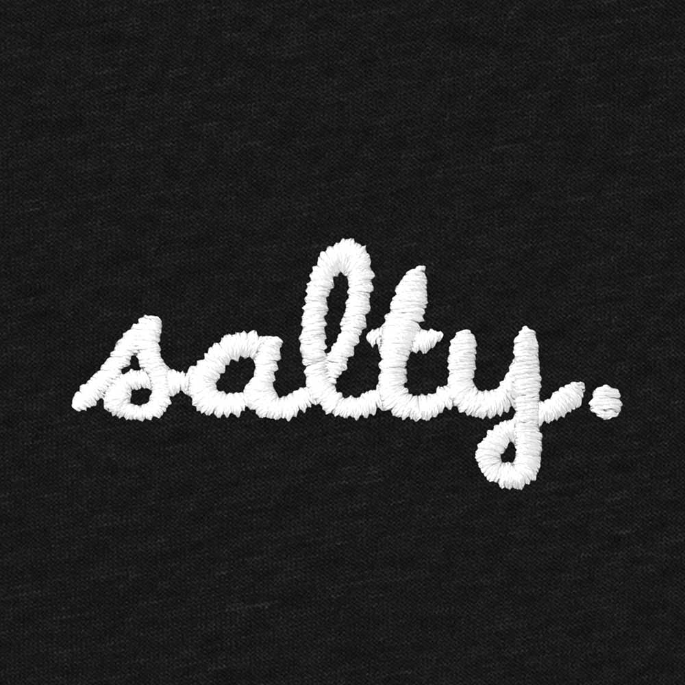 Dalix Salty Everyday Tee Lightweight Short Sleeve Summer Shirt Womens in Black S Small