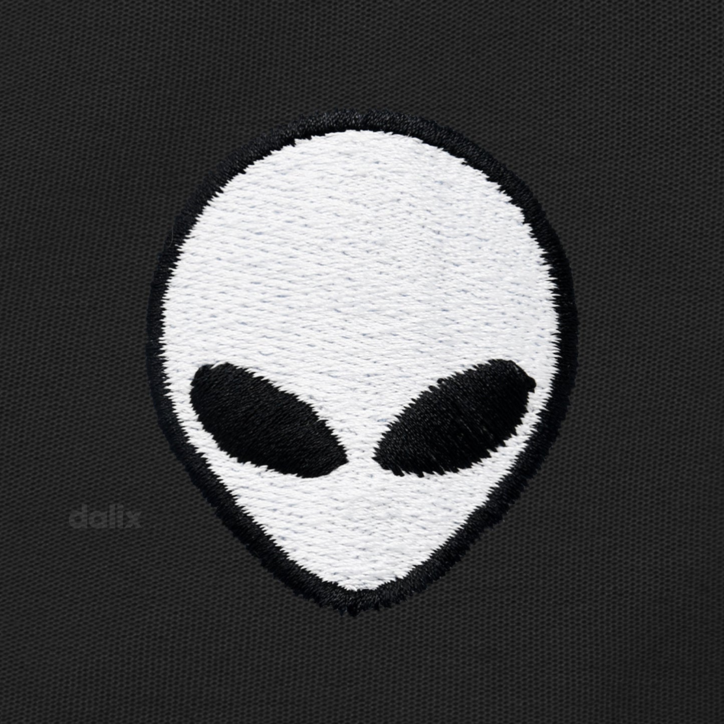 Dalix Lil Alien Gym Short Sport Embroidered Casual Pocket Mesh Drawcord Waist Mens in Black S Small