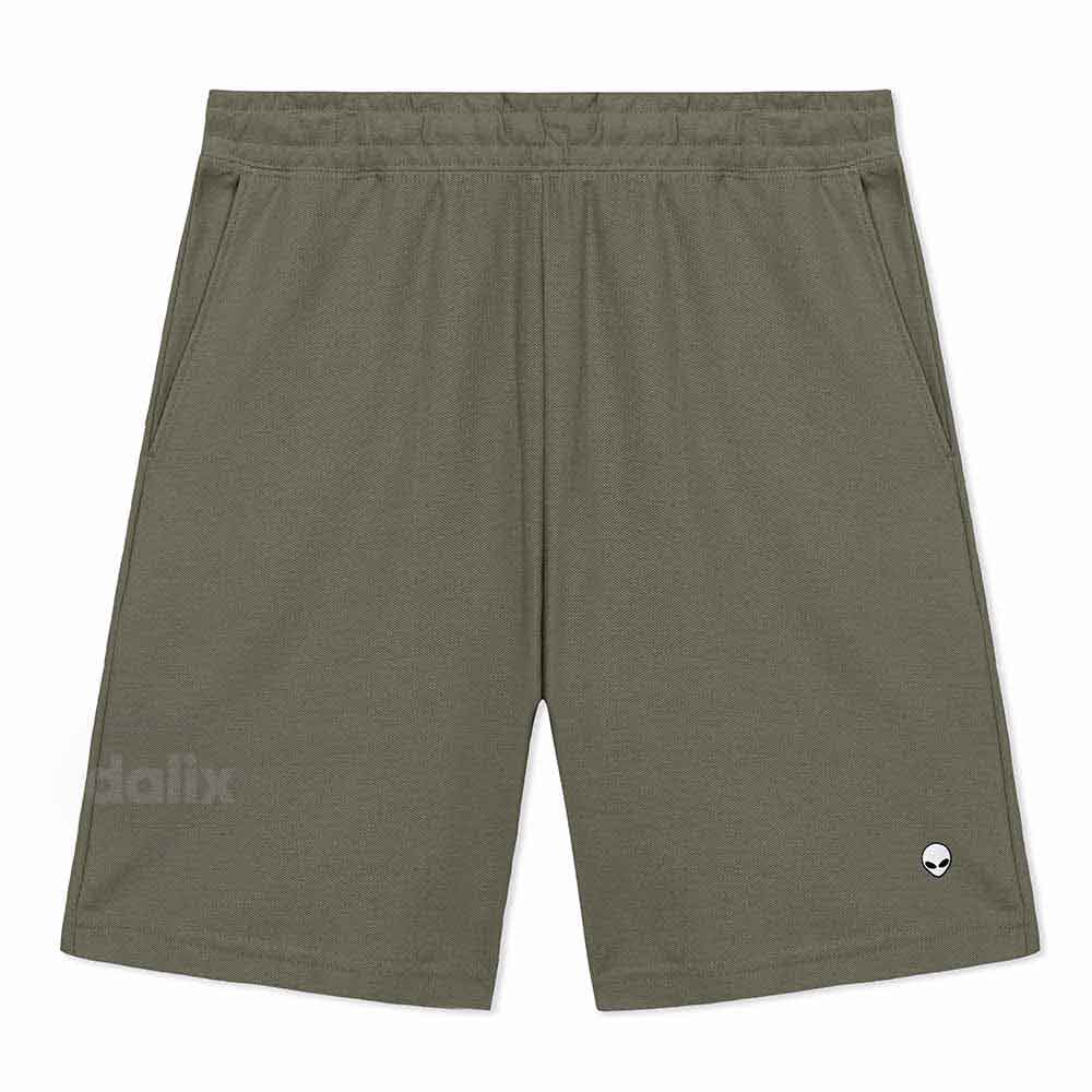 Dalix Mens Lil Alien Midweight Gym Short