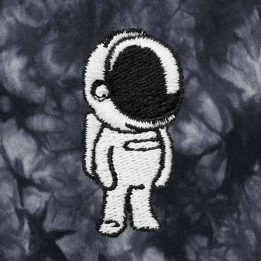 Dalix Mens Astronaut Tie Dye Midweight Fleece Shorts