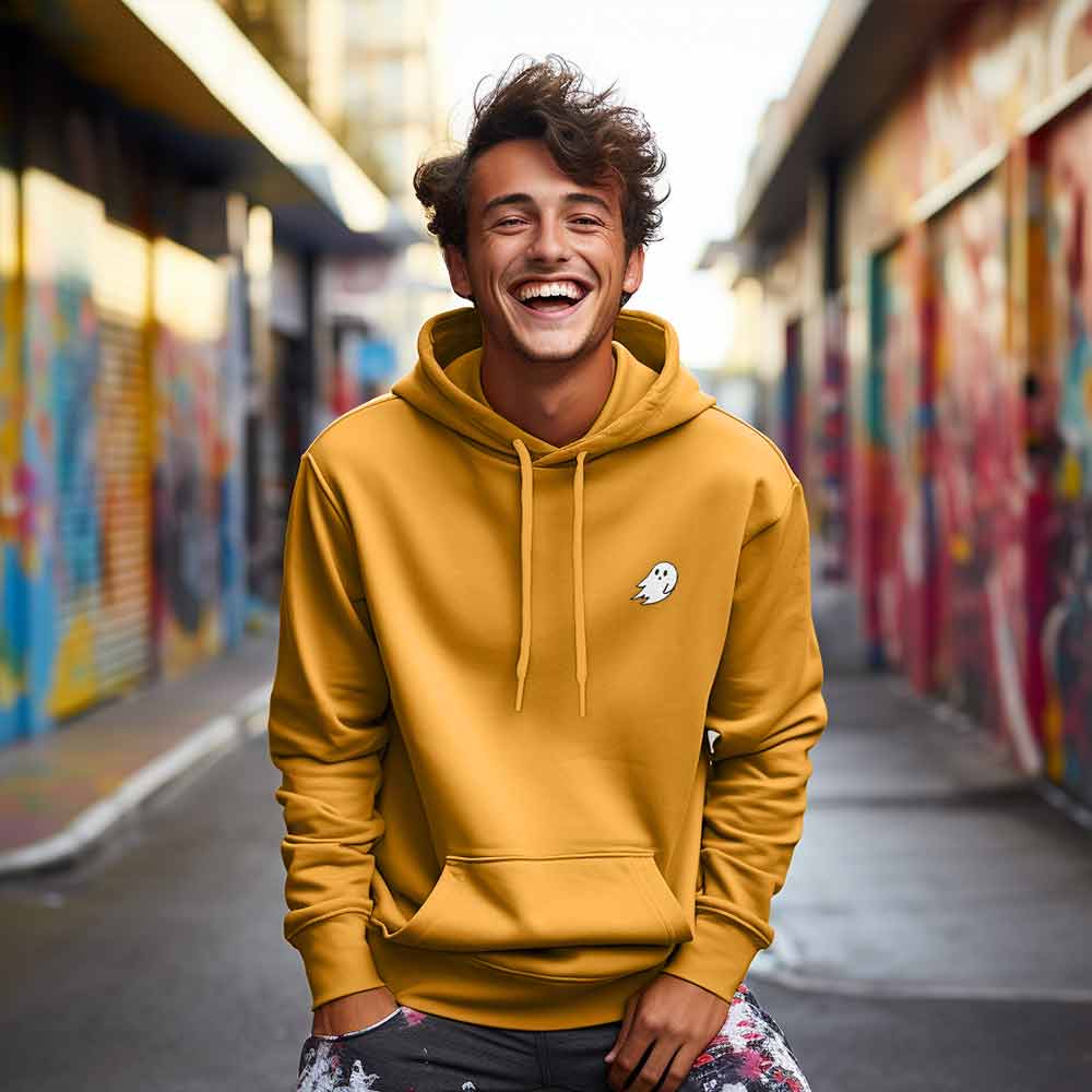 Dalix Ghost Midweight Fleece Hoodie