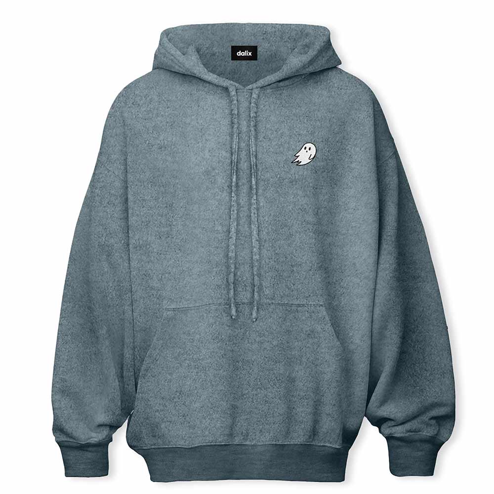 Dalix Ghost Midweight Sueded Fleece Hoodie