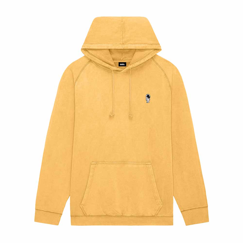 Dalix Astronaut Mineral Washed Hoodie