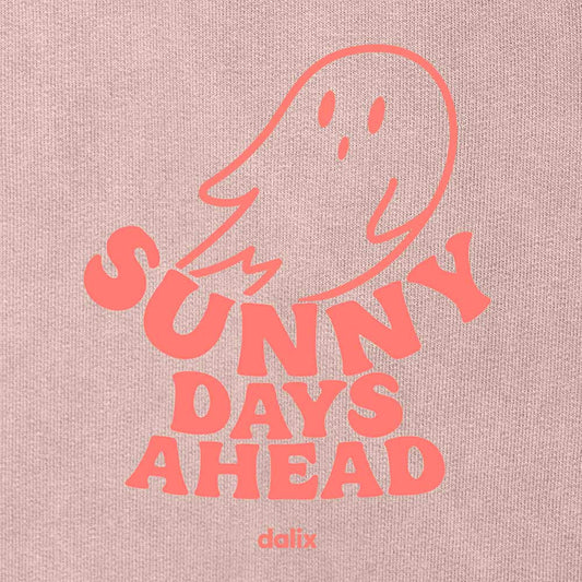 Dalix Sunny Days Ahead Relaxed Hoodie Washed Fleece Sweatshirt Fit Lounge Womens
