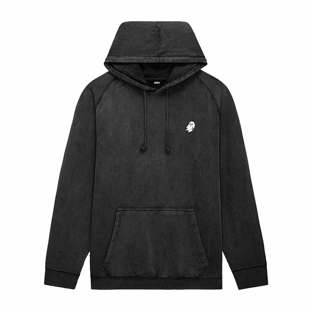 Dalix Ghost Mineral Washed Hoodie