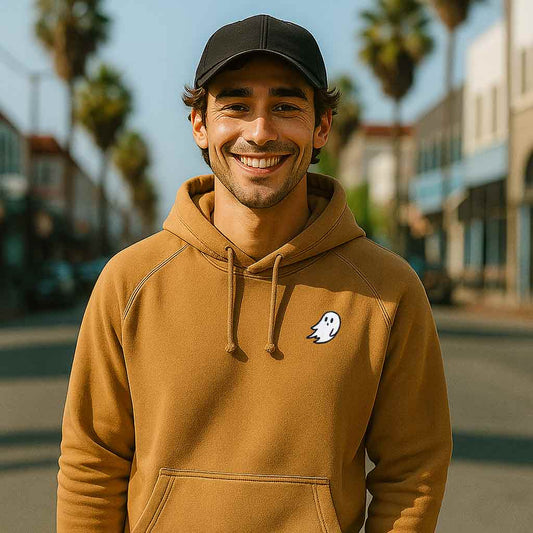 Dalix Ghost Mineral Washed Hoodie