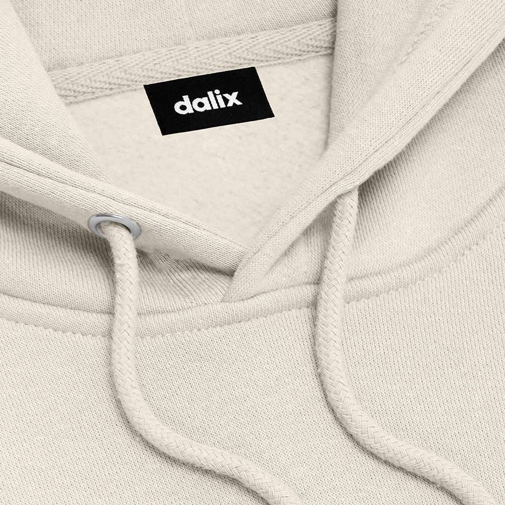 Dalix Ghost Meadow Relaxed Hoodie Soft Fleece Sweatshirt Drawcord Fit Lounge Womens