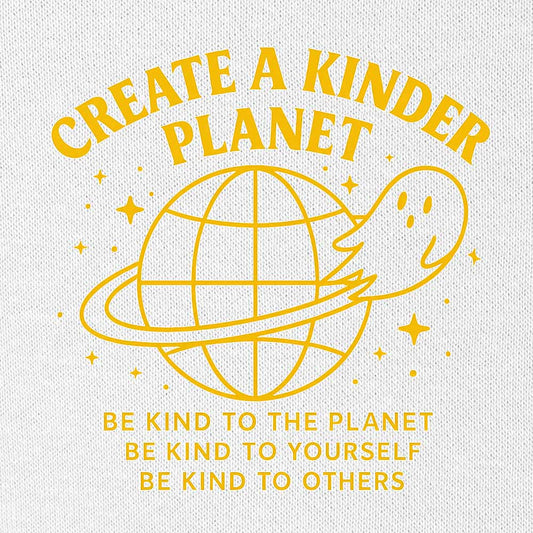 Dalix Kinder Planet Relaxed Hoodie Soft Fleece Sweatshirt Fit Lounge Womens