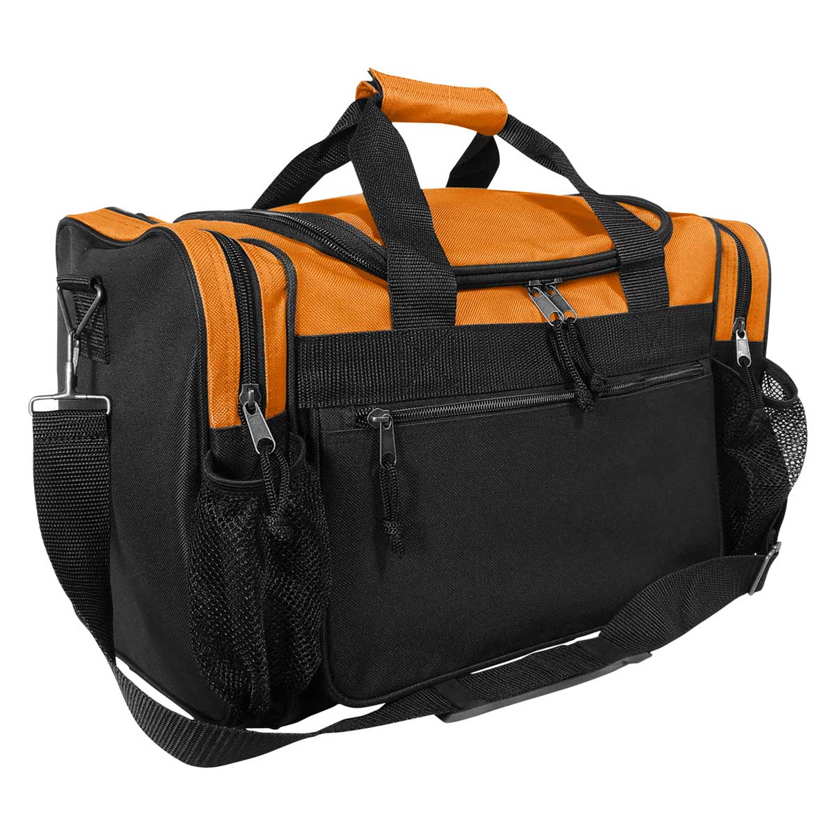 Dalix 17" Duffel Bag Dual Front Mesh Accessories Pockets