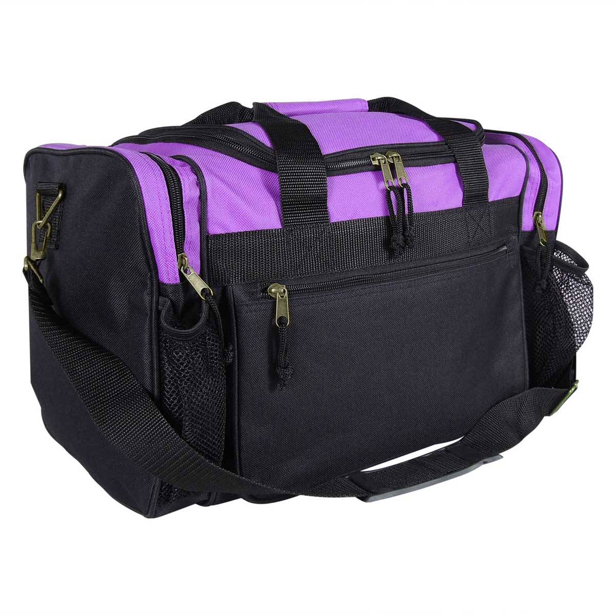 Dalix 17" Duffel Bag Dual Front Mesh Accessories Pockets