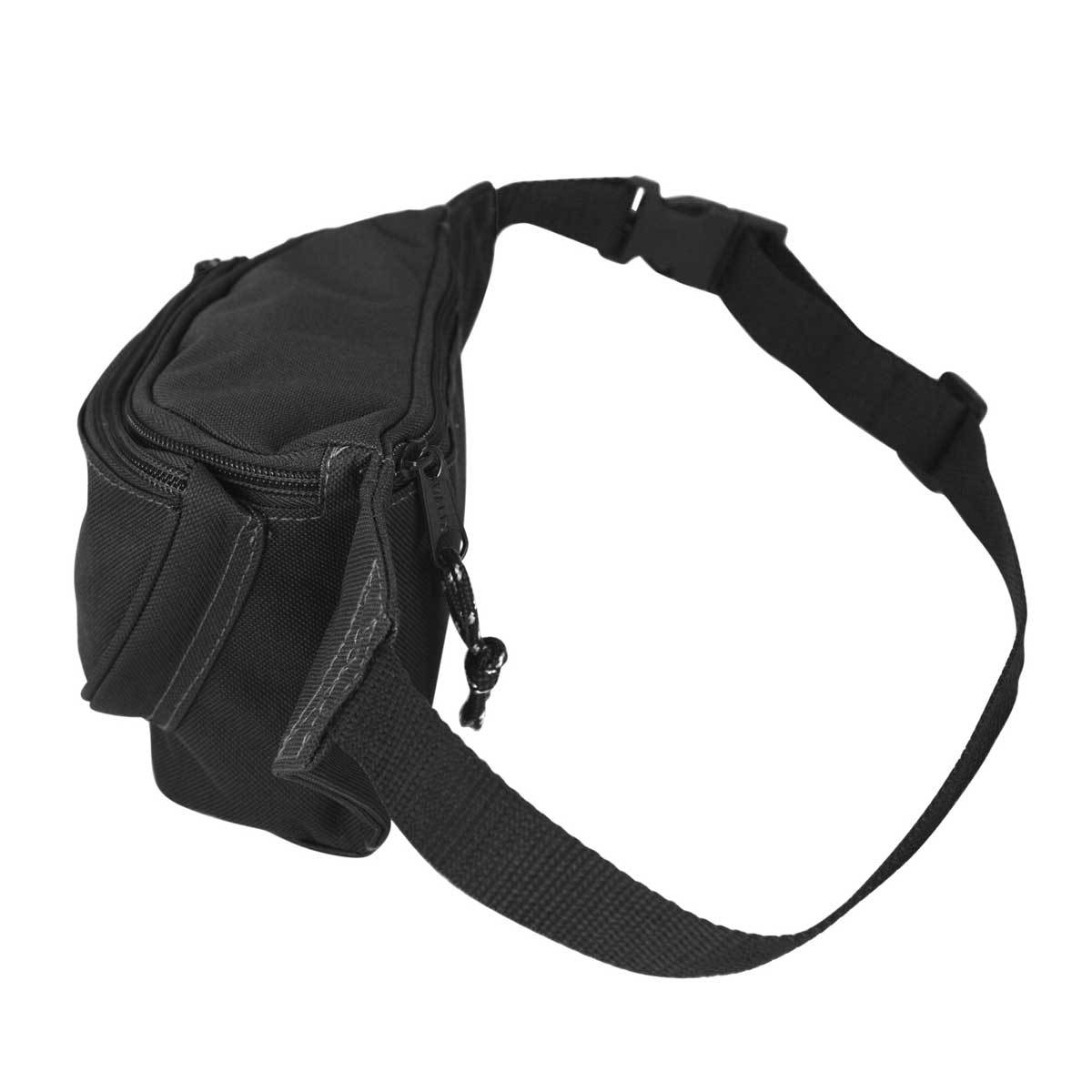 DALIX Fanny Pack w/ 3 Pockets Traveling Concealment Pouch Airport Money Bag FP-001 Fanny Packs DALIX