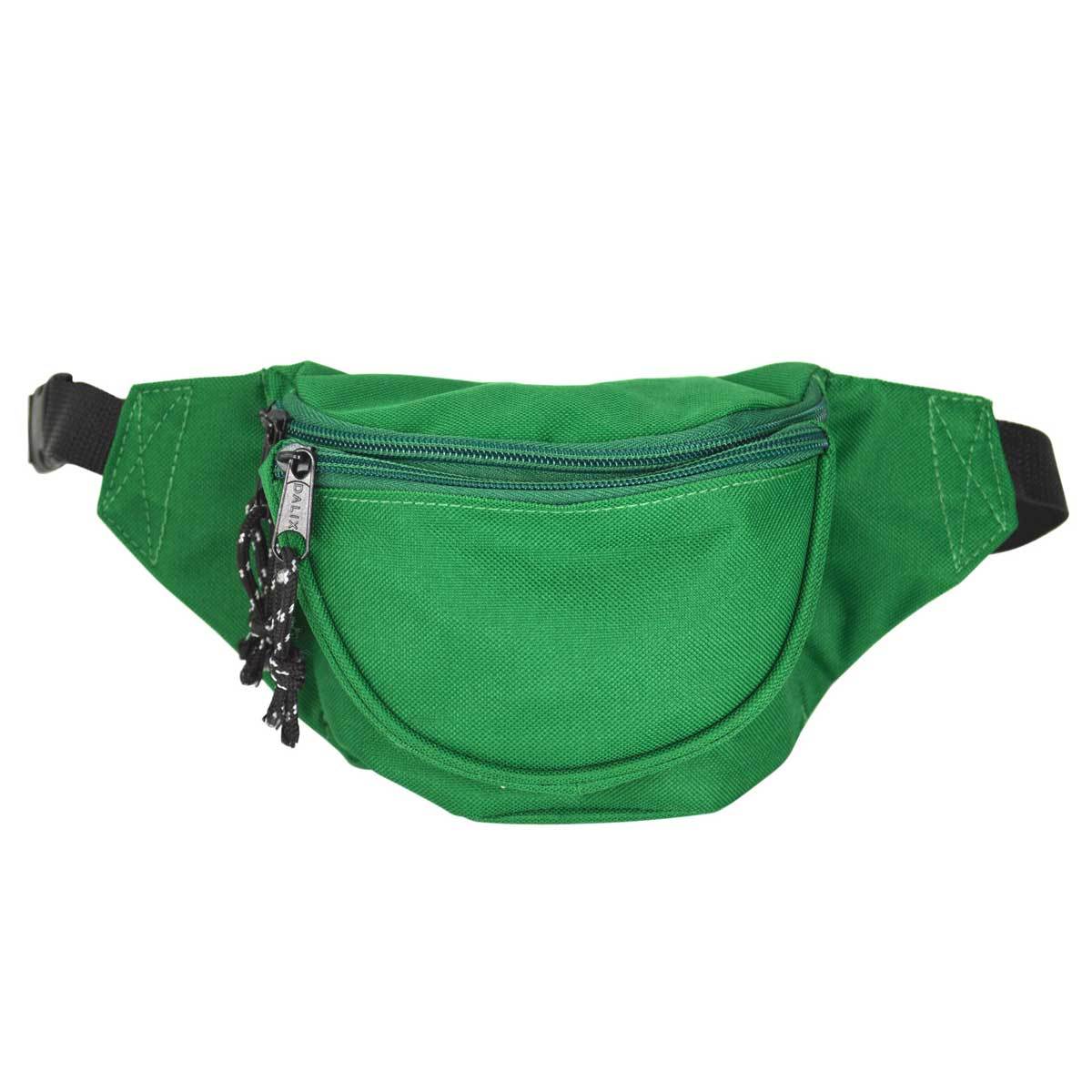 DALIX Fanny Pack w/ 3 Pockets Traveling Concealment Pouch Airport Money Bag FP-001 Fanny Packs DALIX 