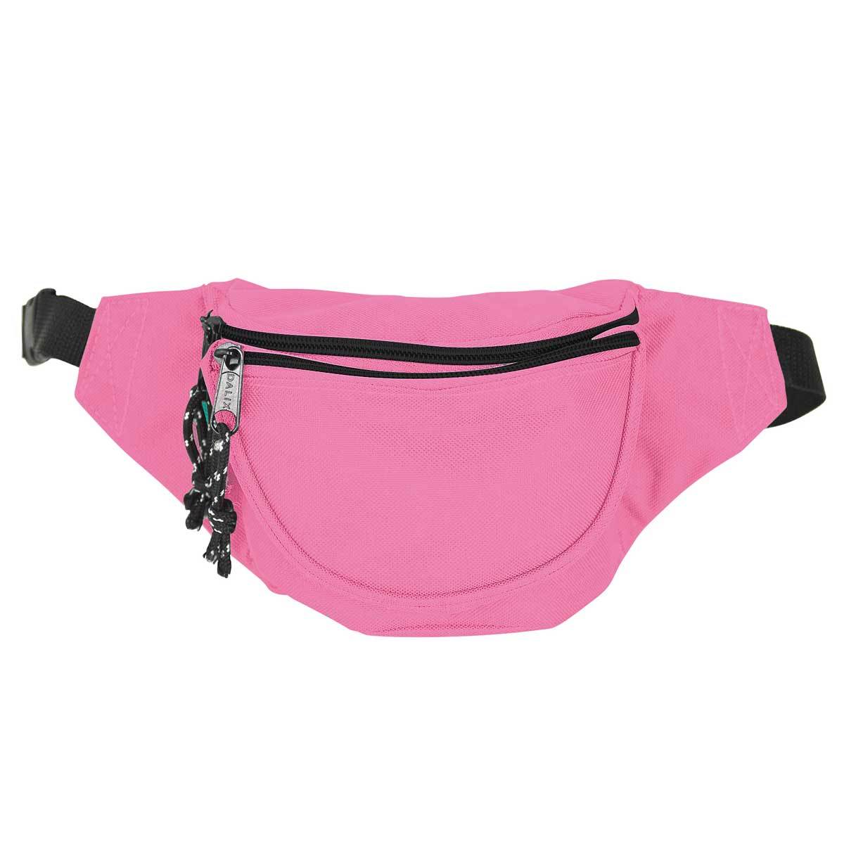 DALIX Fanny Pack w/ 3 Pockets Traveling Concealment Pouch Airport Money Bag FP-001 Fanny Packs DALIX