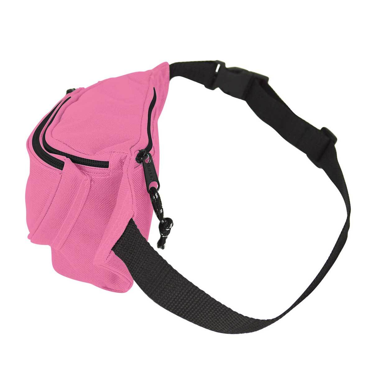 DALIX Fanny Pack w/ 3 Pockets Traveling Concealment Pouch Airport Money Bag FP-001 Fanny Packs DALIX