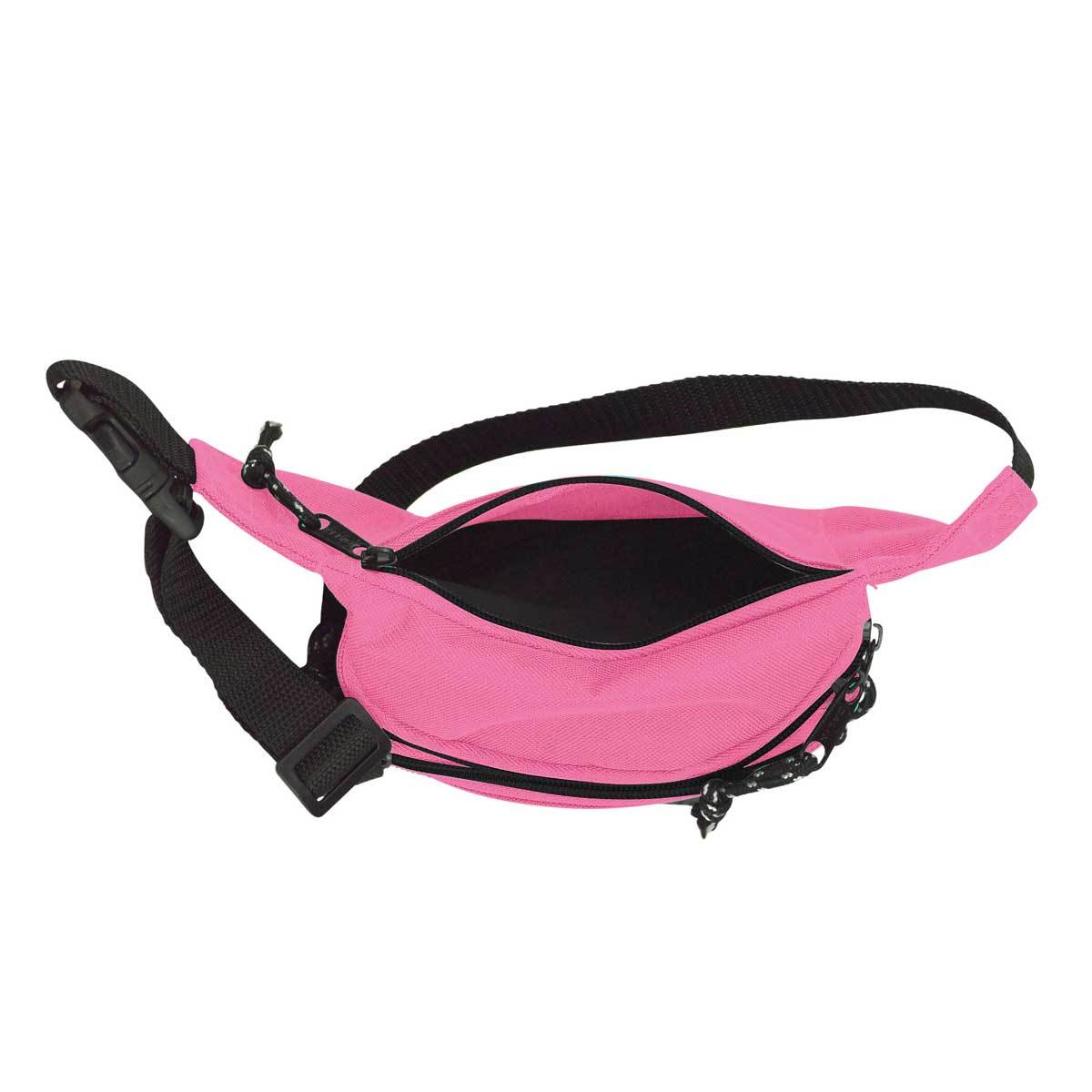 DALIX Fanny Pack w/ 3 Pockets Traveling Concealment Pouch Airport Money Bag FP-001 Fanny Packs DALIX