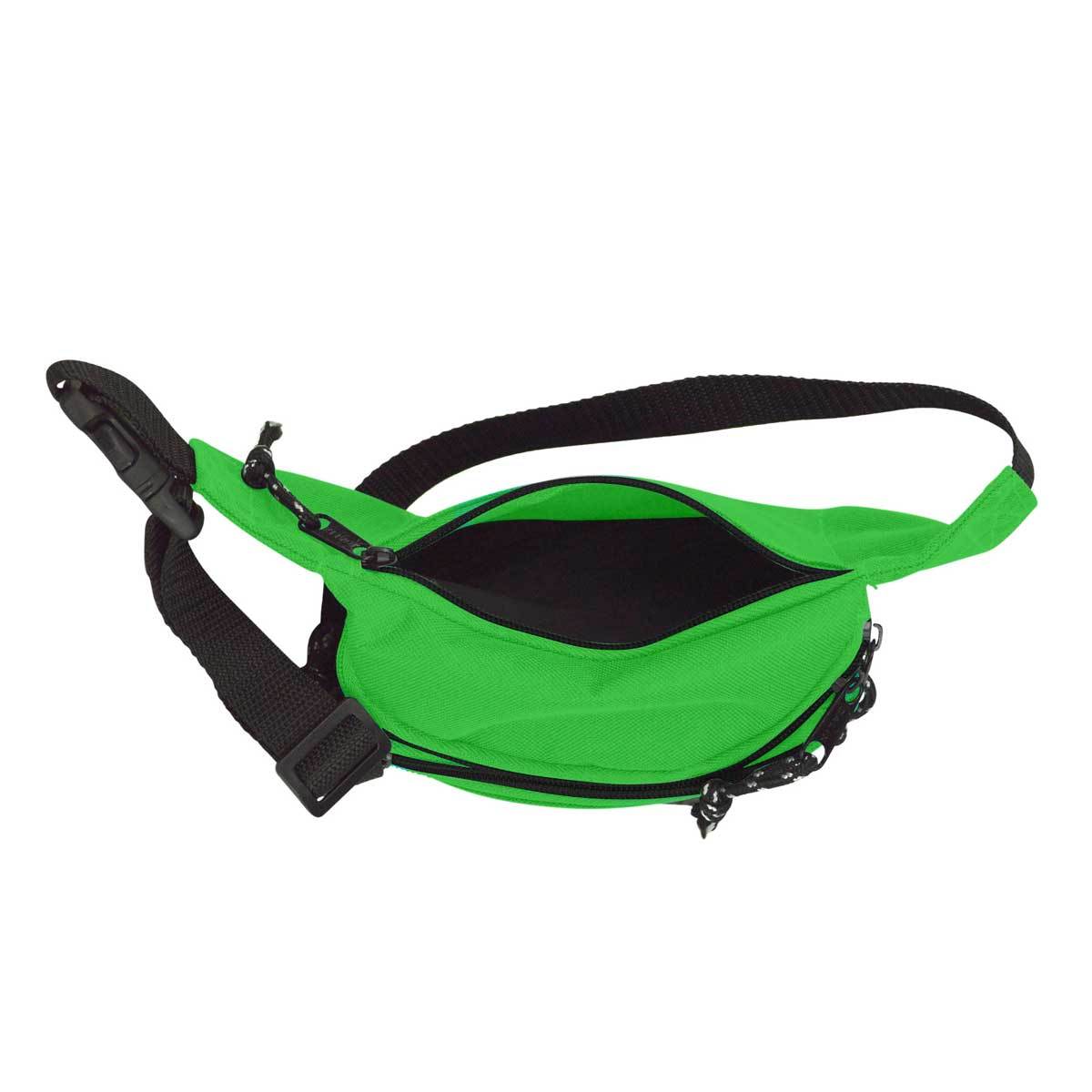 DALIX Fanny Pack w/ 3 Pockets Traveling Concealment Pouch Airport Money Bag FP-001 Fanny Packs DALIX