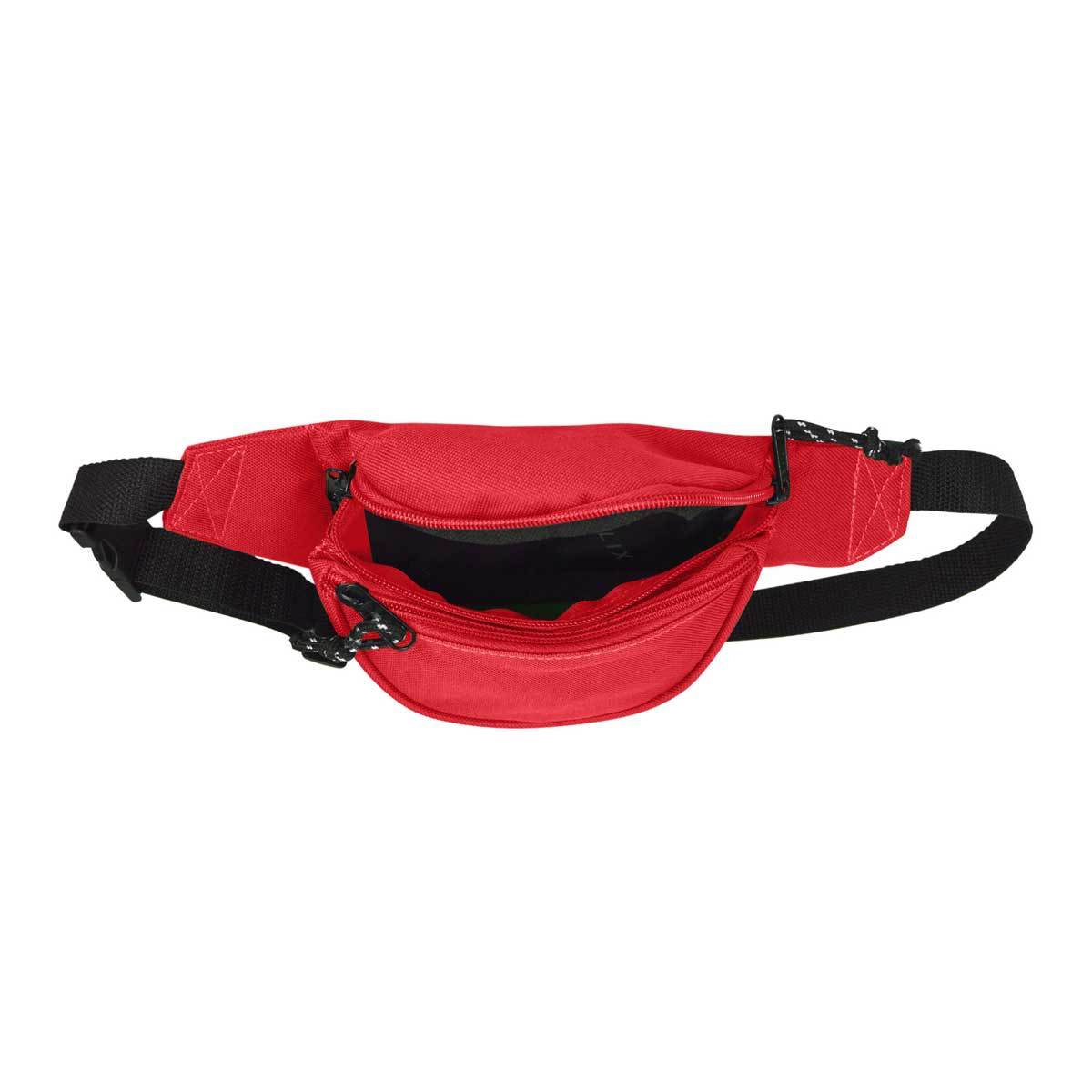 DALIX Fanny Pack w/ 3 Pockets Traveling Concealment Pouch Airport Money Bag FP-001 Fanny Packs DALIX