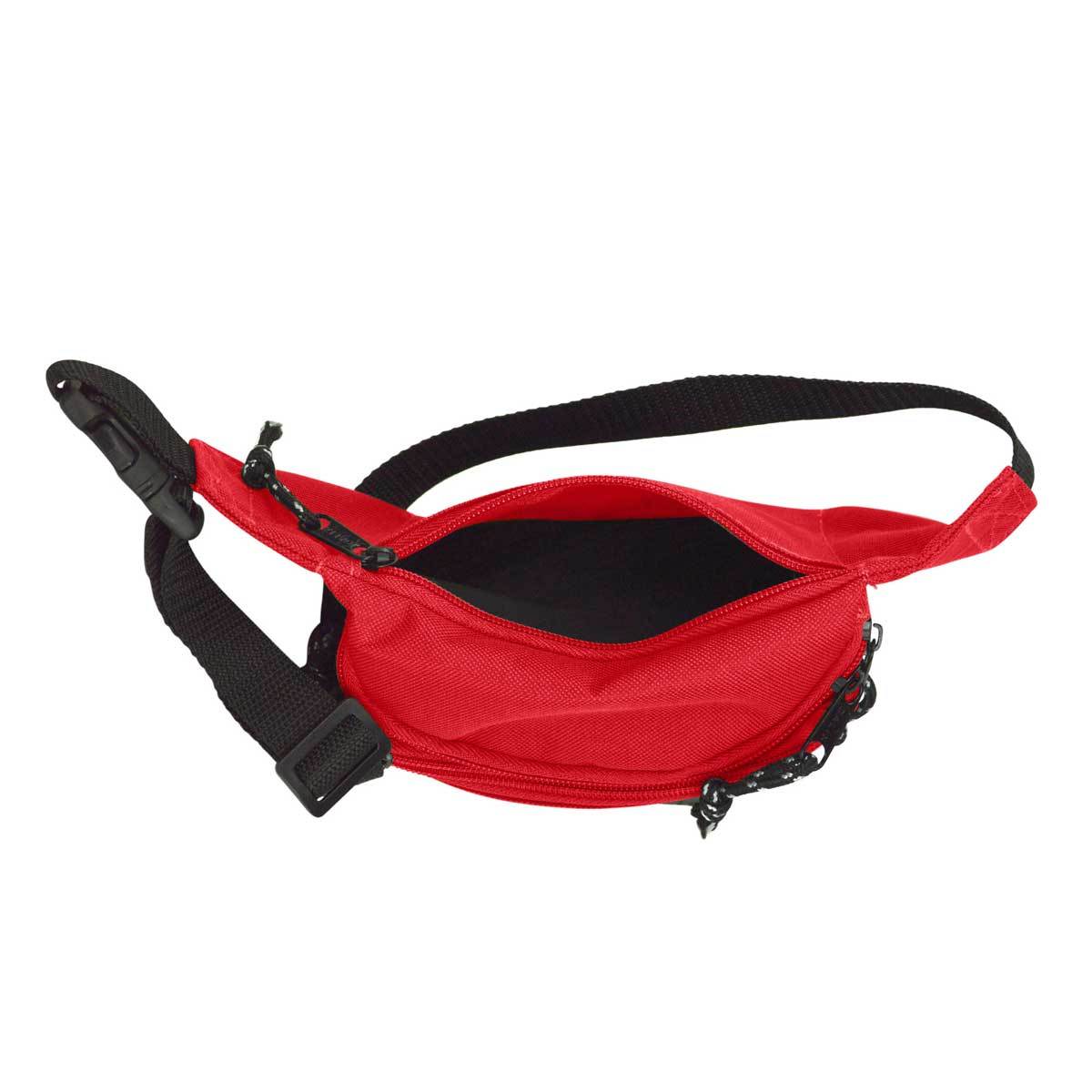 DALIX Fanny Pack w/ 3 Pockets Traveling Concealment Pouch Airport Money Bag FP-001 Fanny Packs DALIX