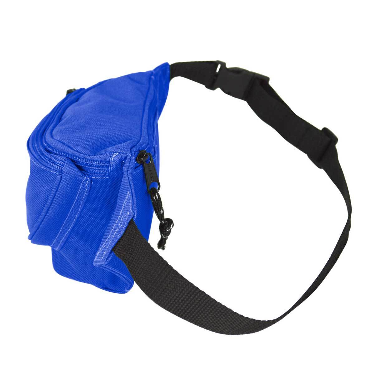 DALIX Fanny Pack w/ 3 Pockets Traveling Concealment Pouch Airport Money Bag FP-001 Fanny Packs DALIX