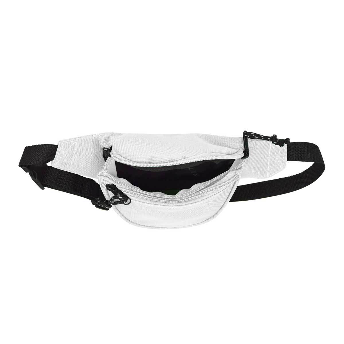 DALIX Fanny Pack w/ 3 Pockets Traveling Concealment Pouch Airport Money Bag FP-001 Fanny Packs DALIX