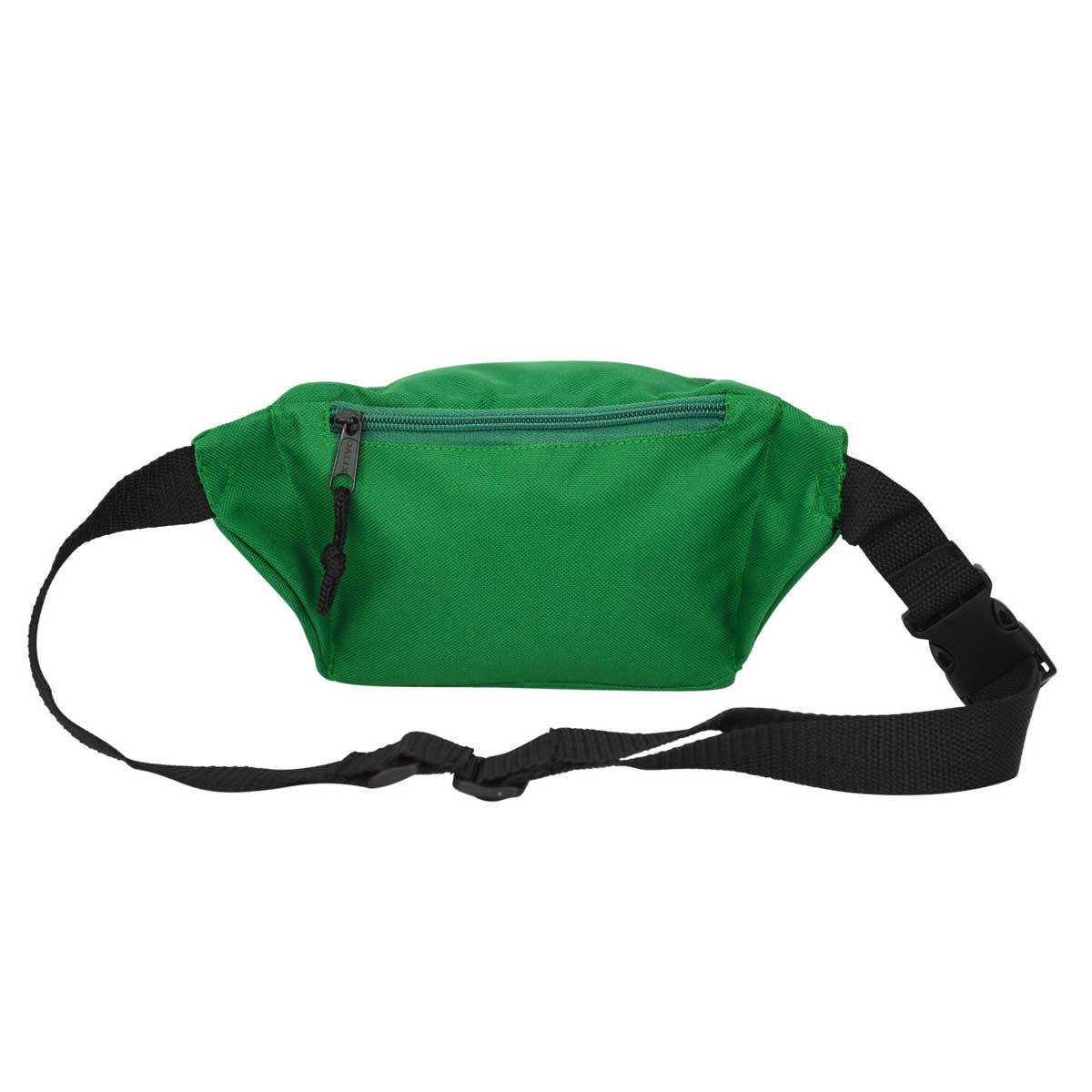 DALIX Fanny Pack 7" Travel Belt Pouch Waist Wallet Bag w/ 3 Pockets FP-002 Fanny Packs DALIX 