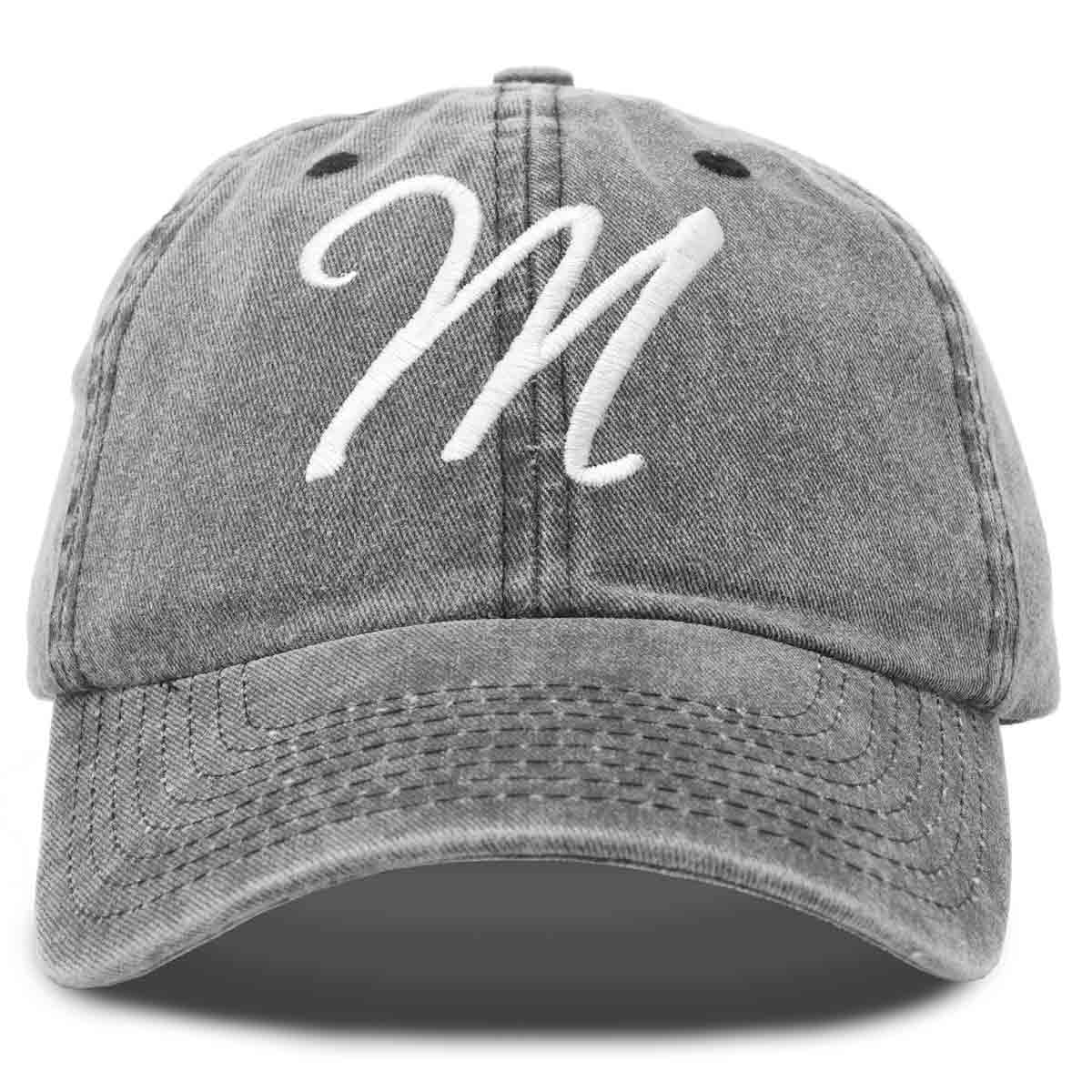 Dalix Initial Letter M Hat