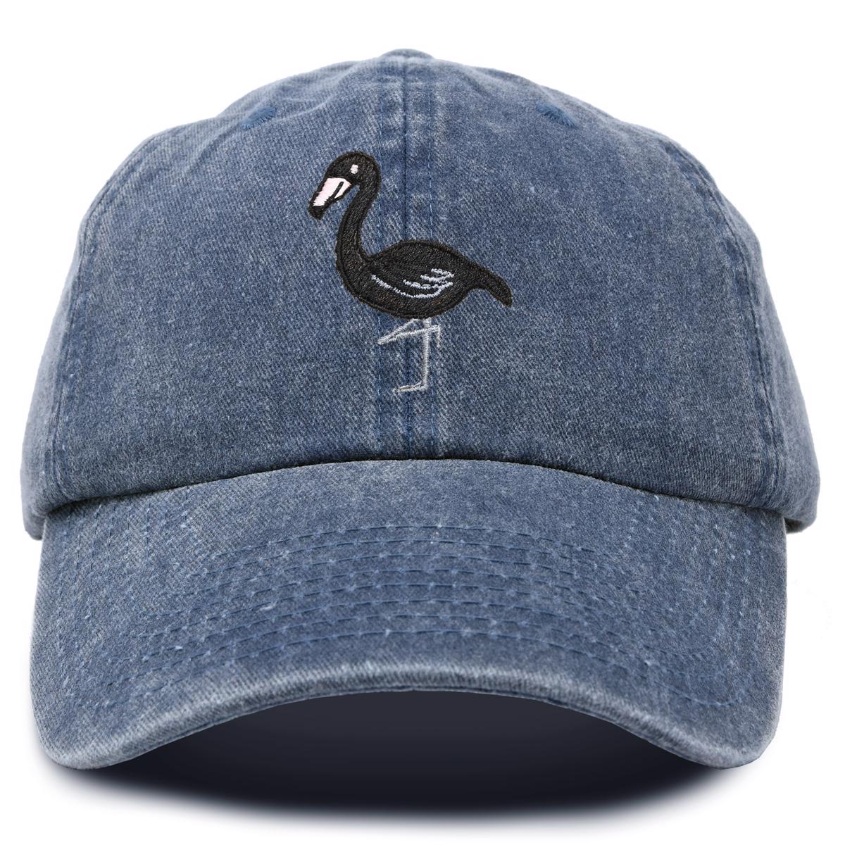 Dalix Black Flamingo Cap