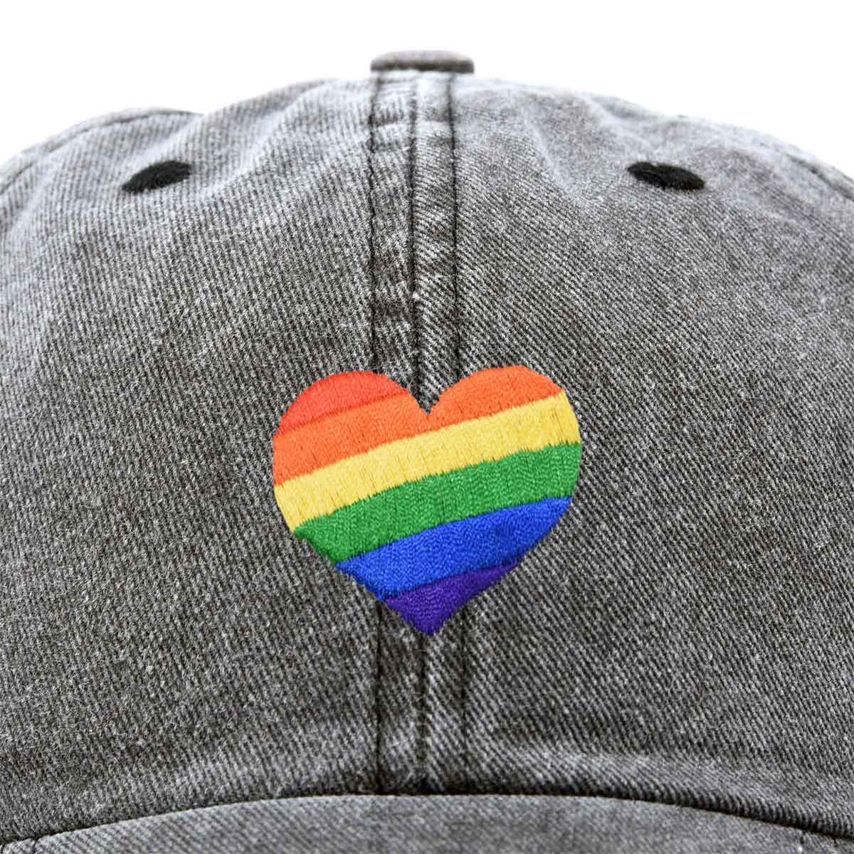 Dalix Rainbow Heart Cap