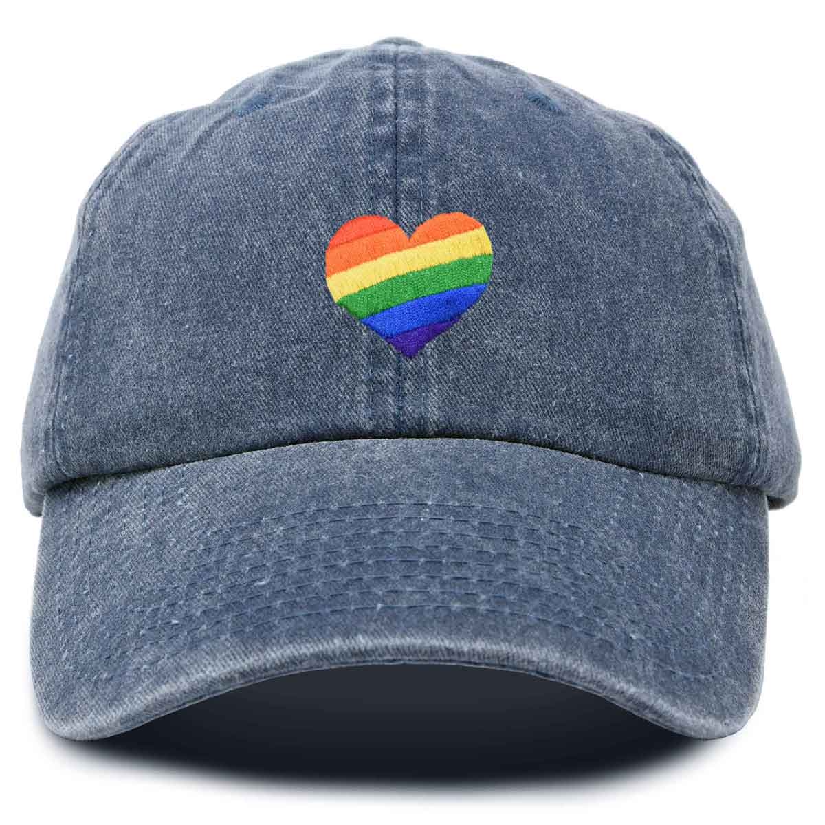 Dalix Rainbow Heart Cap