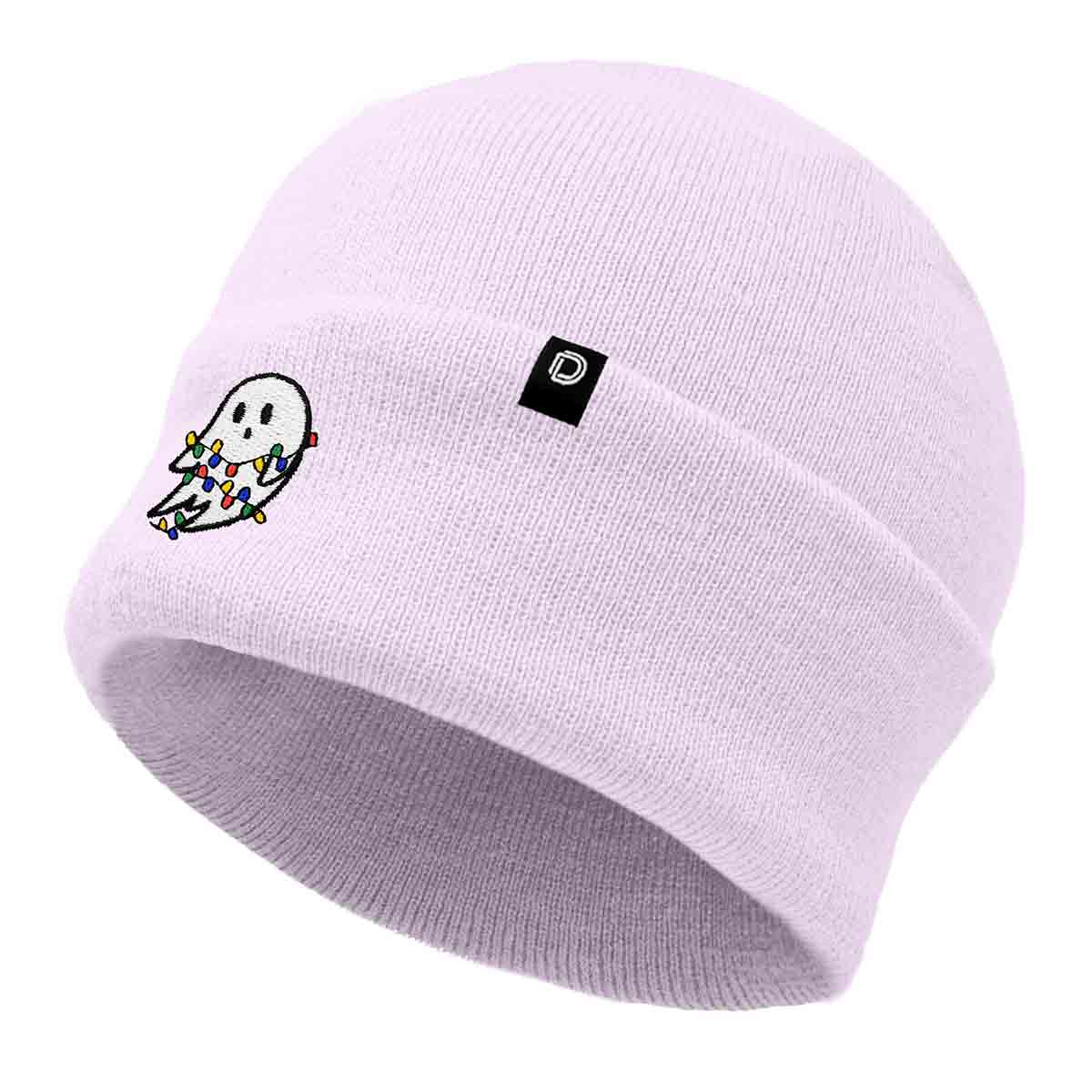 Dalix Christmas Lights Ghost Beanie